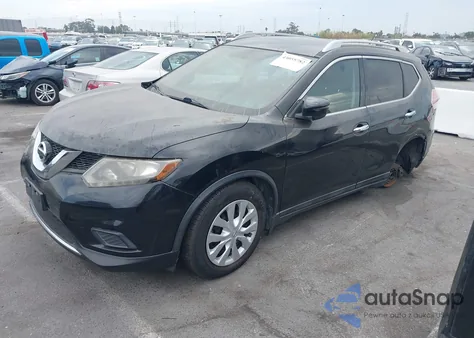 2016 Nissan Rogue S из США, поврежденный, VIN 5N1AT2MNXGC771485